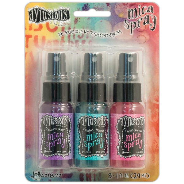 Dylusions Mica Spray set of 3