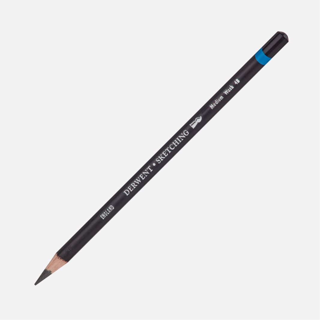 Derwent Watersoluble Sketching Pencils, Set of 6, Pencils