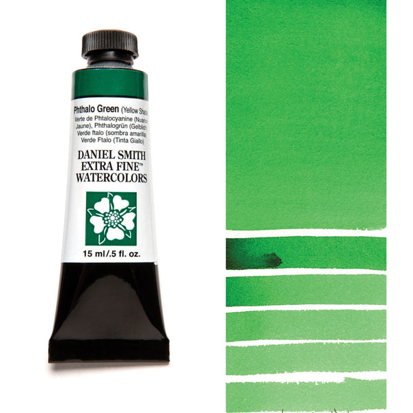 Daniel Smith 5ml Extra Fine Watercolour - Phthalo Green (Yellow Shade)