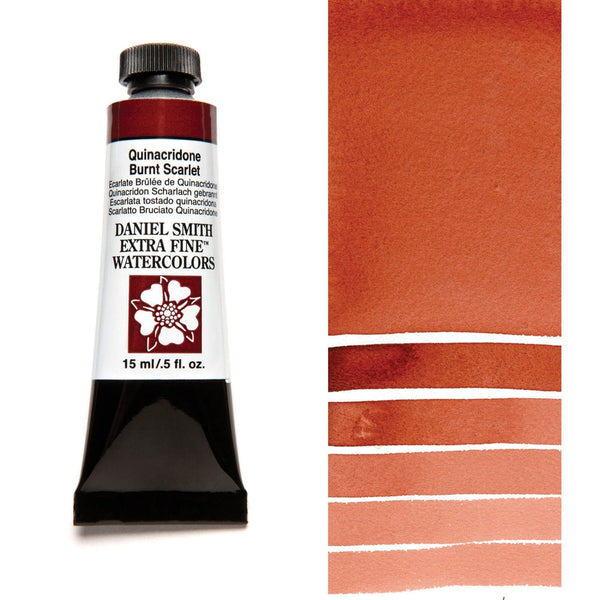 Daniel Smith 5ml Extra Fine Watercolour - Quinacridone Burnt Scarlet