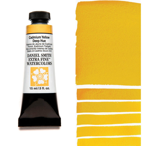 Daniel Smith 5ml Extra Fine Watercolour - Cadmium Yellow Deep Hue