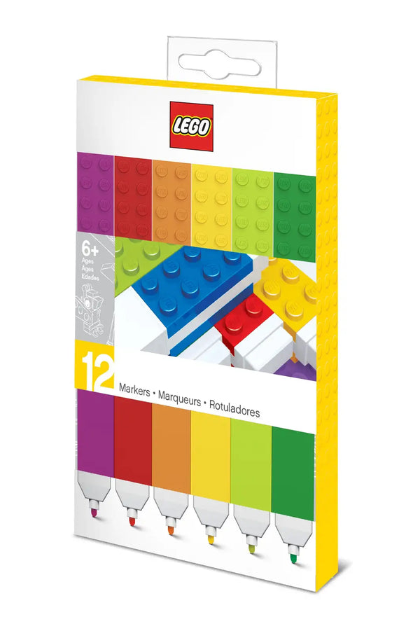 Lego Markers Set of 12