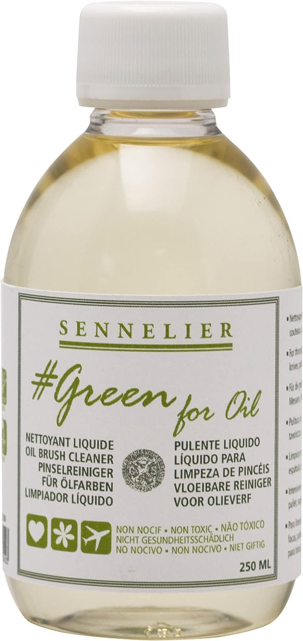 Sennelier "Green for Oil" Oil Brush Cleaner