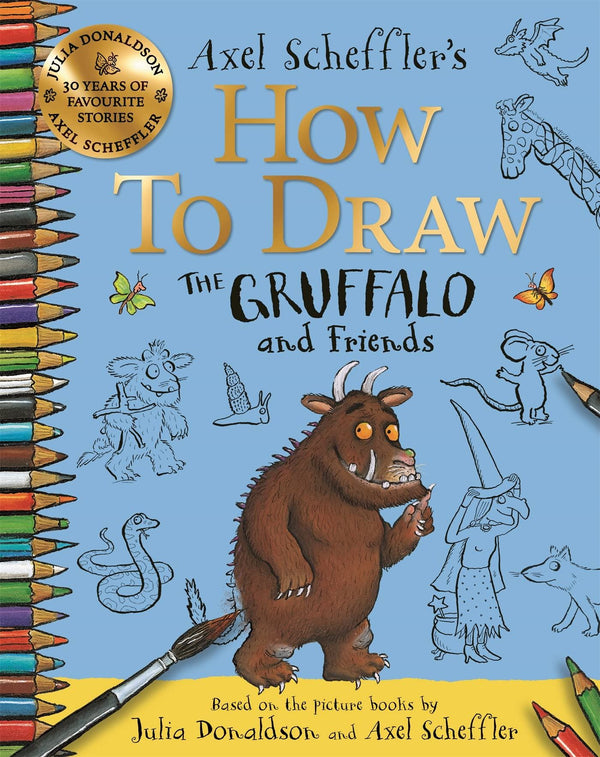 How to draw the Gruffalo