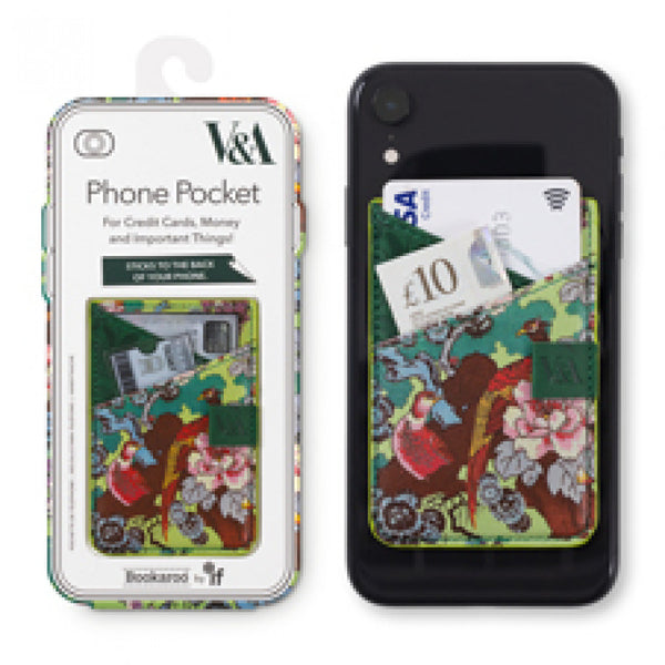 Bookaroo, V&A, Sundour Pheasant Phone Pocket
