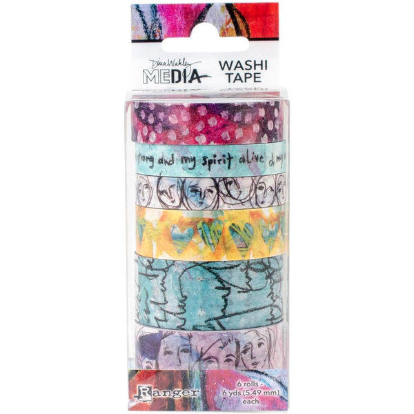 Dina Wakley Washi Tape Packs