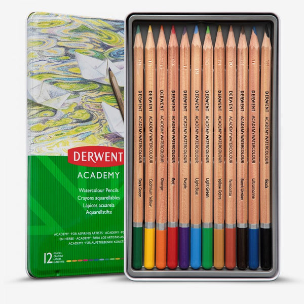 Derwent Academy Watercolour Pencils set