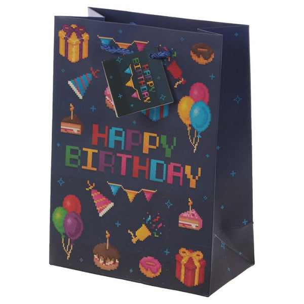 Game Over Happy Birthday Medium Gift Bag