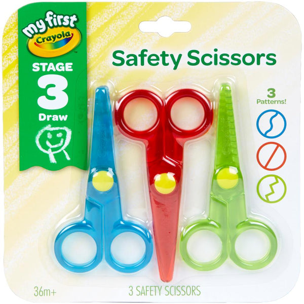 Crayola Safety Scissors (pack of 3)