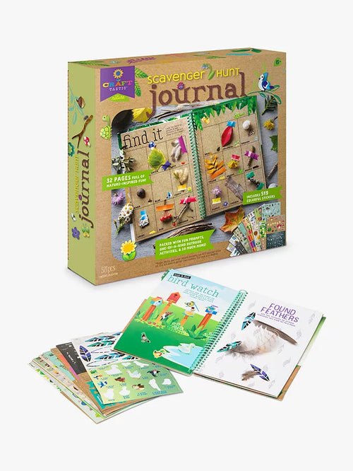 Craft-Tastic Scratch And Sticker Journal - Teaching Toys and Books