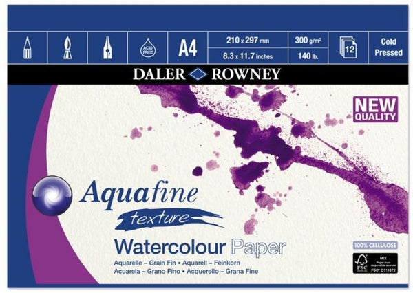 Daler Rowney Aquafine Texture Watercolour Paper