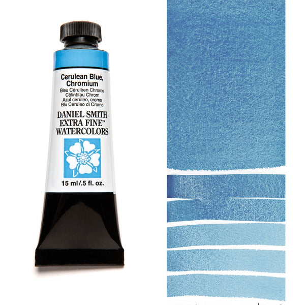 Daniel Smith 5ml Extra Fine Watercolour - Cerulean Blue, Chromium