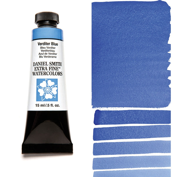 Daniel Smith 5ml Extra Fine Watercolour - Verditer Blue