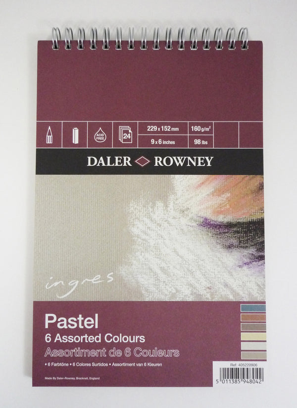 Daler Rowney Pastel Assorted Colour Pad