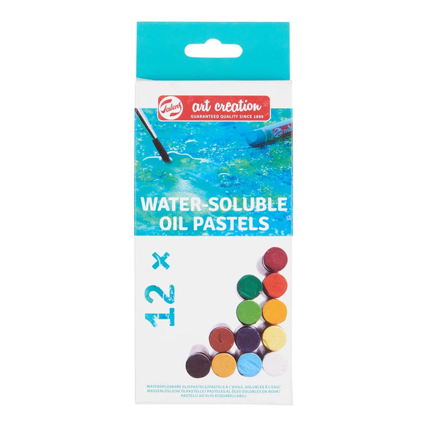 Water Soluble Oil Pastels, Set of 12