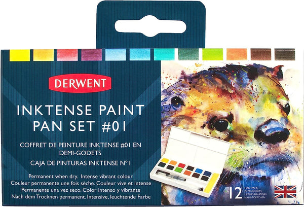 Derwent Intense Paint Pan Set 01