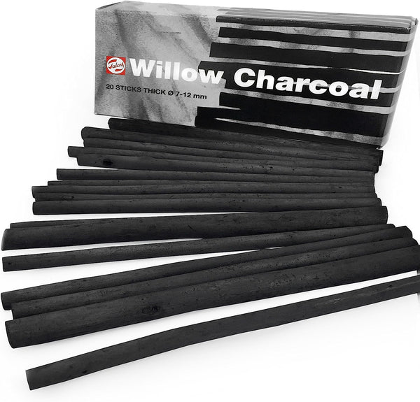 Willow Charcoal 20 thick sticks