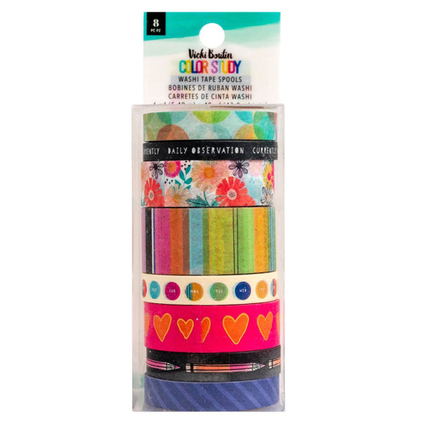 Vicki Boutin Colour Study Washi Tape (8 Pack)