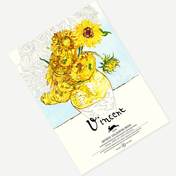 Pepin Artists Colouring Book Vincent