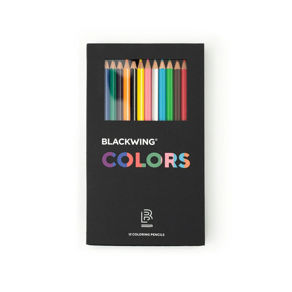 Blackwing set of 12 coloured Pencils