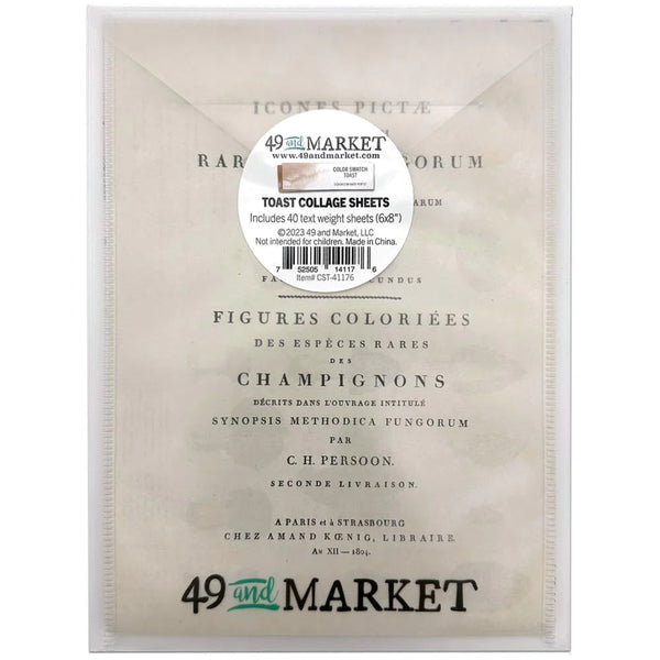 49 & Market Toast collage sheets