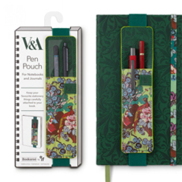 Bookaroo V&A Sundour Pheasant Pen Pouch