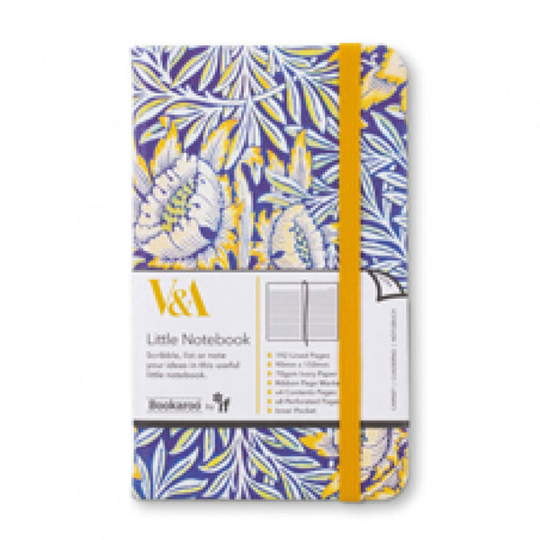 Bookaroo V&A William Morris A6 Lined Journal
