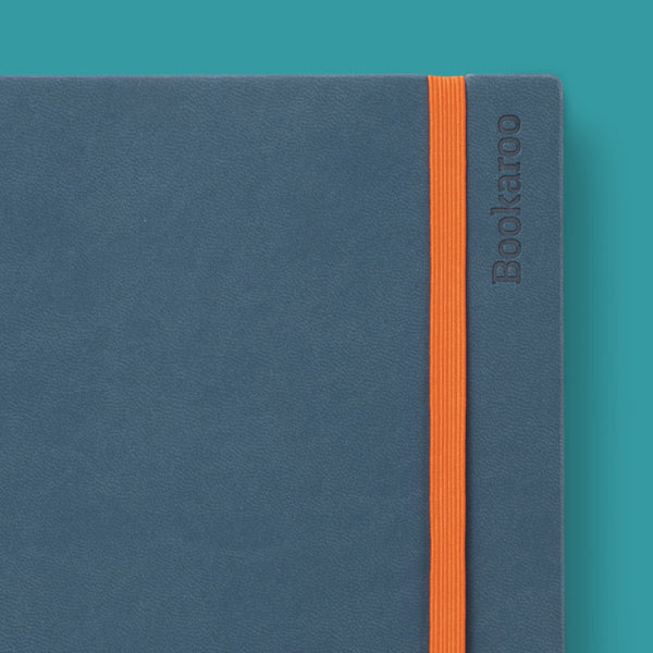 Bookaroo Bigger Things Notebook Teal & Orange