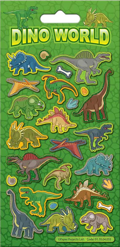 Dino World Stickers