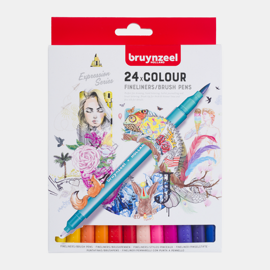 Art Alternatives Fineline Pen Set - 24-Color 
