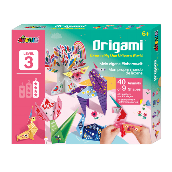 Origami Create My Own Unicorn World or Ocean.