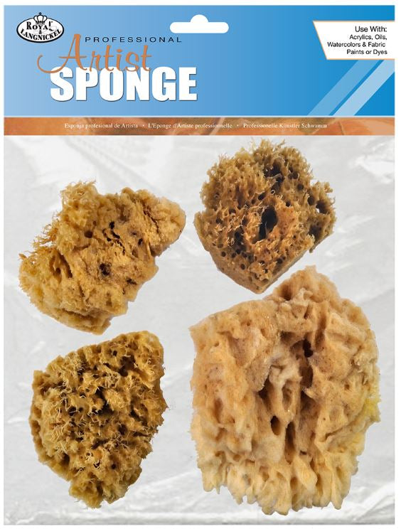 Sea Wool Sponge- Set of 4